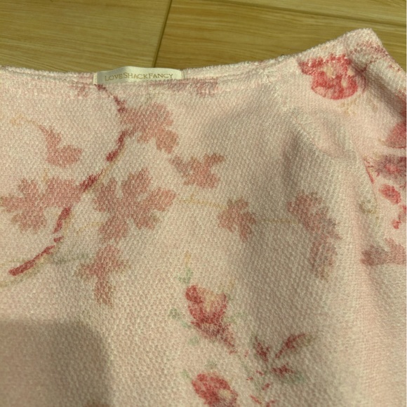 LoveShackFancy Terrycloth Skirt - Picture 2 of 3